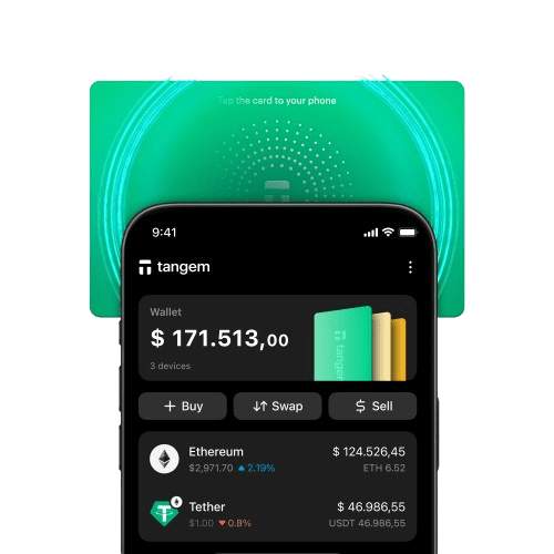 Tangem Wallet Sun Drop Edition