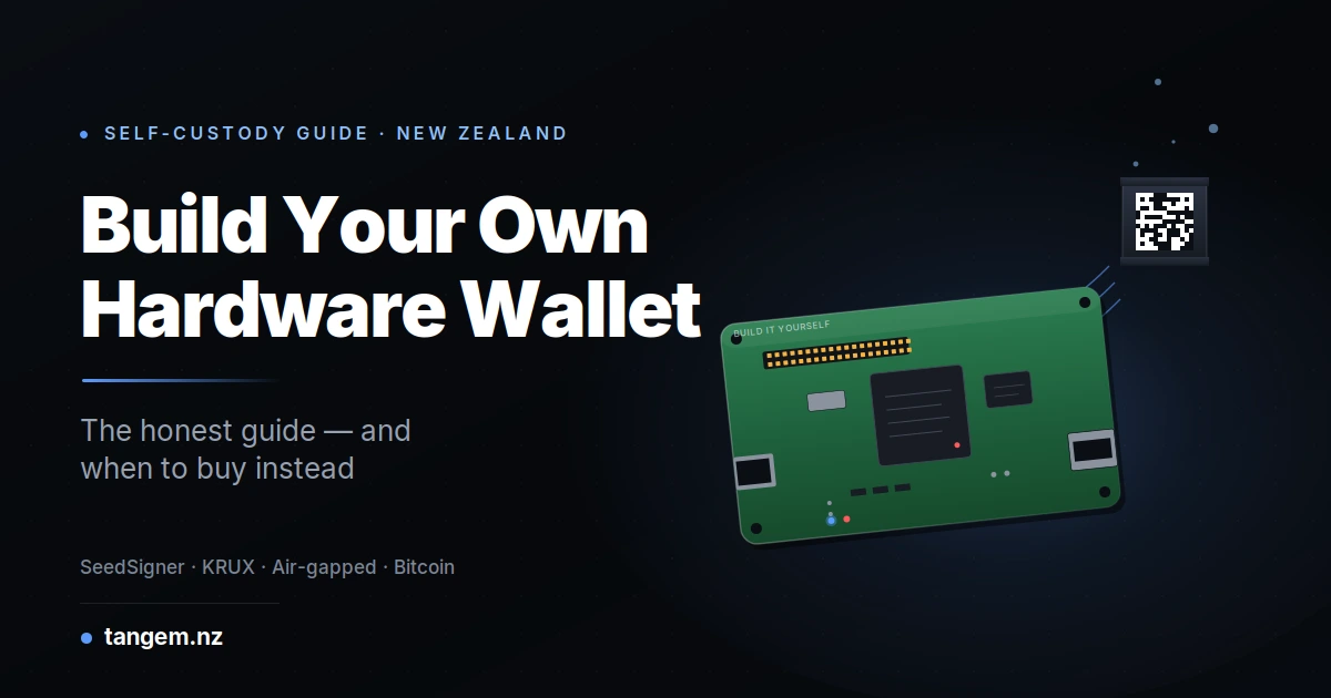 How to Make a Crypto Hardware Wallet