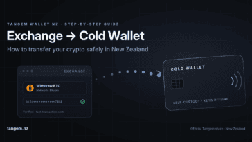 transfer crypto from an exchange to a cold wallet