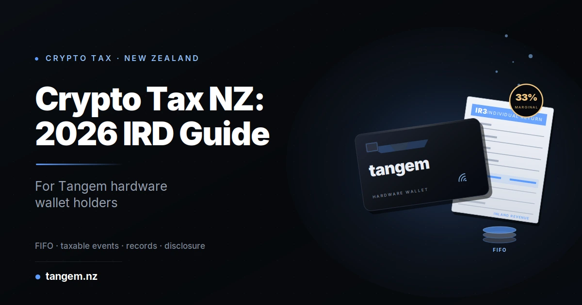 Crypto Tax NZ 2026