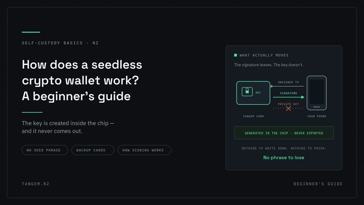 How Does a Seedless Crypto Wallet Work
