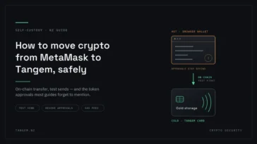 Move Crypto From MetaMask to Tangem Wallet Safely