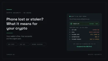 Tangem Wallet Security