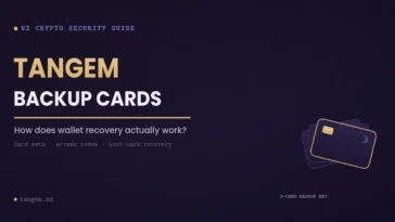 Tangem Backup Cards