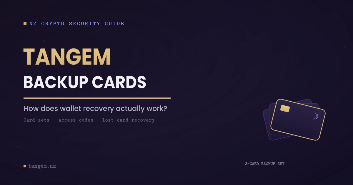 Tangem Backup Cards