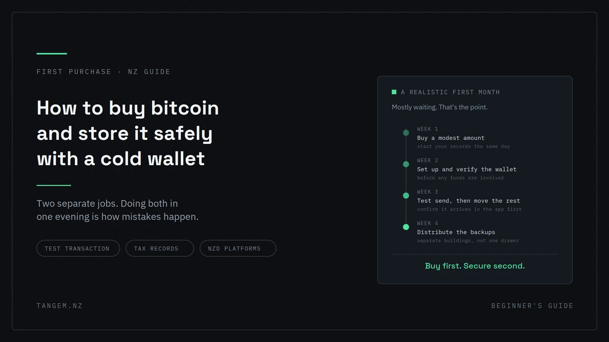 How to Buy Bitcoin and Store It Safely