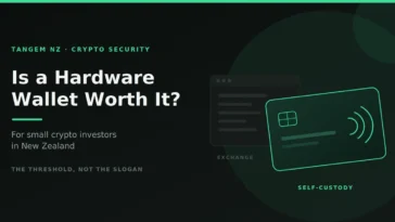Hardware Wallets, Crypto Security, Self Custody, Seed Phrase Backup, Crypto NZ, Beginner Guide,
