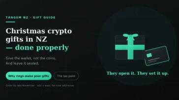 Christmas Crypto Gifts NZ 2026