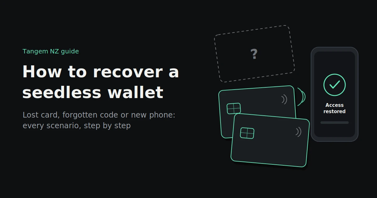 Recover a Seedless Wallet