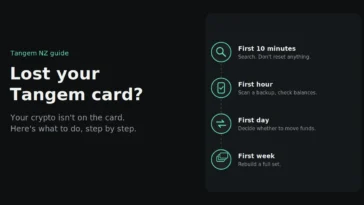 Lost Tangem Card Recovery