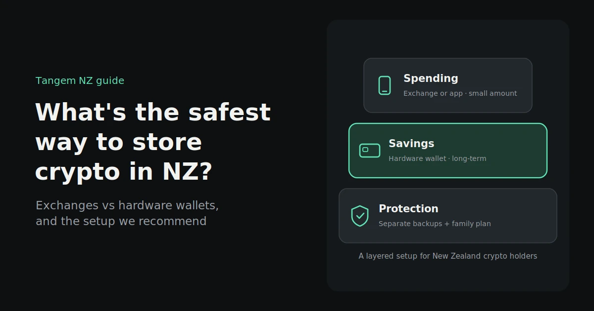 What Is the Safest Way to Store Crypto in NZ